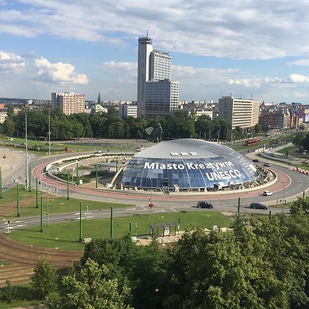 Apartament Panorama Spodek Lägenhet Katowice Exteriör bild