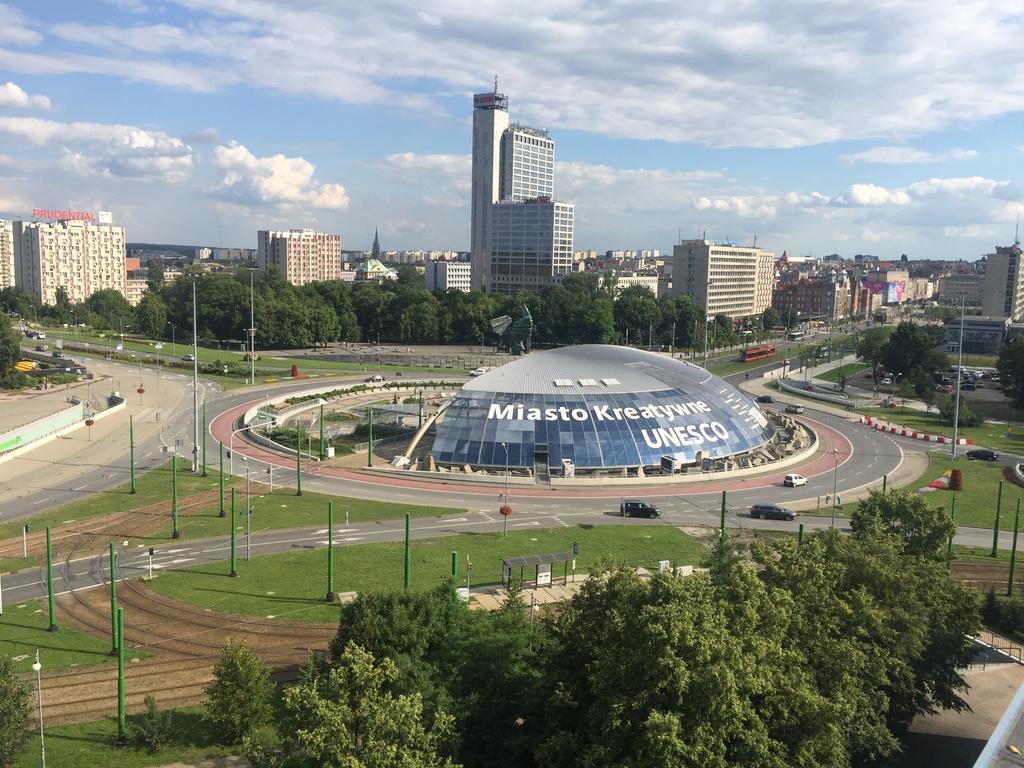 Apartament Panorama Spodek Lägenhet Katowice Exteriör bild